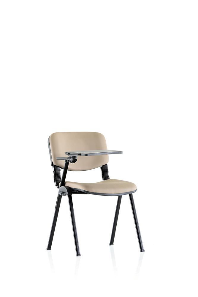 FORM 011K CHAIR WITH PLASTIC WRITING TABLE